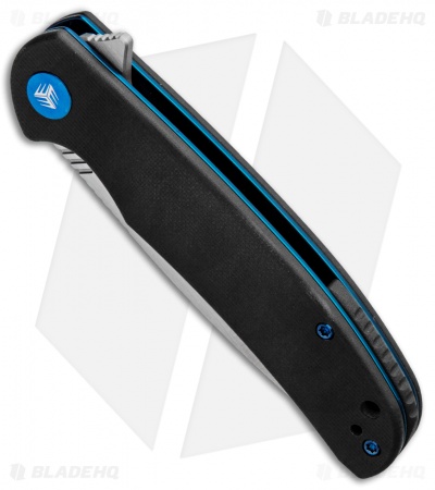 WE Knife Co. Practic Liner Lock Knife Black G-10 (3.3" Satin M390) 809C