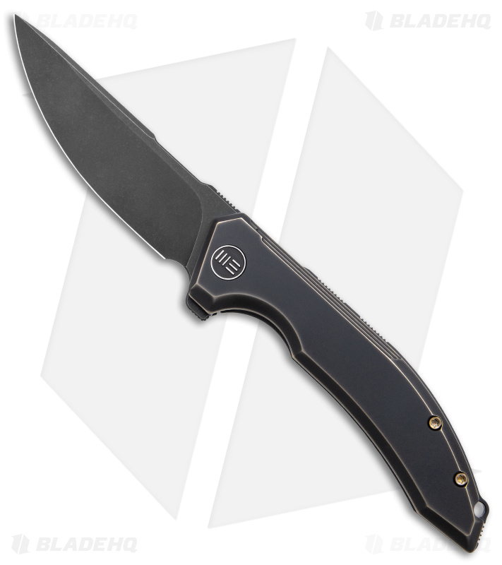 WE Knife Co. Quixotic Knife Bronze/Black Ti (3.45" Black) WE21016-2