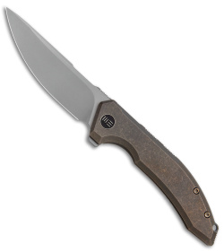 WE Knife Co. Quixotic Frame Lock Knife Bronze Ti (3.45" BB) WE21016-5