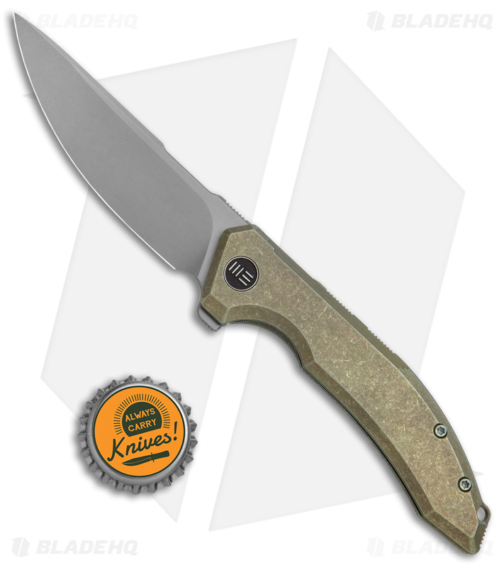 WE Knife Co. Quixotic Frame Lock Green Ti - Blade HQ