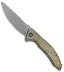 WE Knife Co. Quixotic Frame Lock Knife Green Ti (3.45" BB) WE21016-4