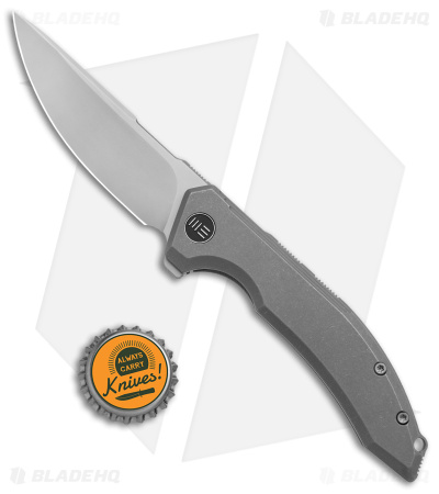 WE Knife Co. Quixotic Frame Lock Knife Titanium (3.45" BB) WE21016-1