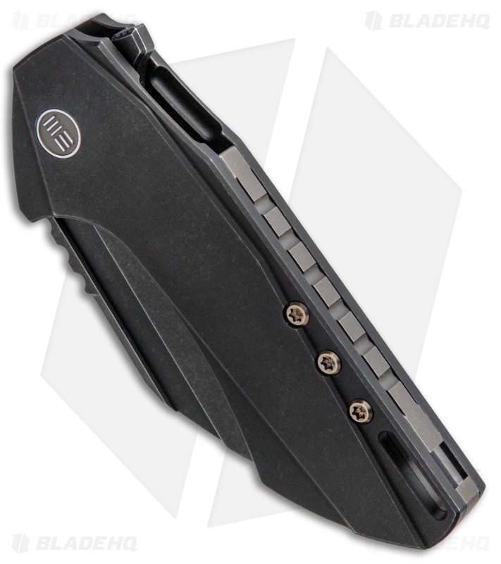 WE Knife Co. Roxi Frame Lock Knife Black Ti (2.6" Black Stonewash) 820B