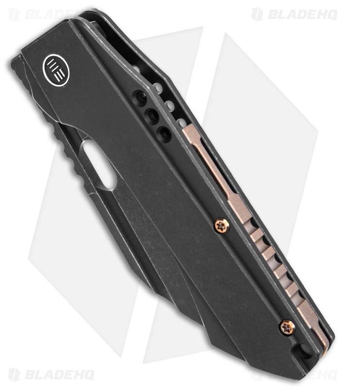 WE Knife Co. Roxi 3 Frame Lock Knife Black Titanium (3.1" Black)