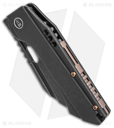 WE Knife Co. Roxi 3 Frame Lock Knife Black Titanium (3.1" Black)