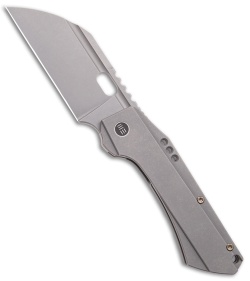 WE Knife Co. Roxi 3 Frame Lock Knife Titanium  (3.1" Stonewash)