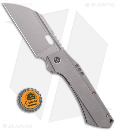 WE Knife Co. Roxi 3 Frame Lock Knife Titanium  (3.1" Stonewash)