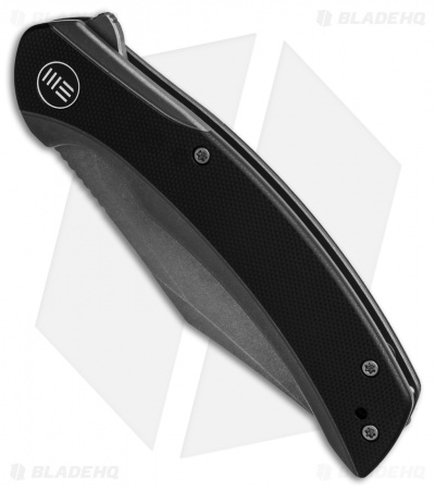 WE Knife Co. Snick Frame Lock Knife Gray Ti/Black G-10 (3.5" Stonewash)