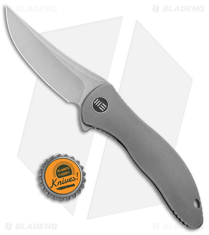 WE Knife Co. Synergy2 Trailing Point Integral Frame Lock Knife Ti (3.5" SW)