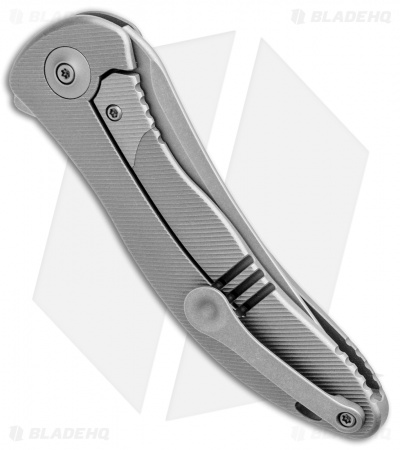 WE Knife Co. Synergy2 Trailing Point Integral Frame Lock Knife Ti (3.5" SW)