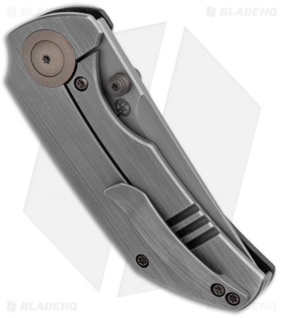 WE Knife Co. Thug Frame Lock Knife Carbon Fiber (2.6" Stonewash) 