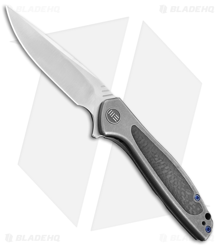 WE Knife Co. Wisp Frame Lock Knife SW Ti/Carbon Fiber (3.2" Satin) 805F