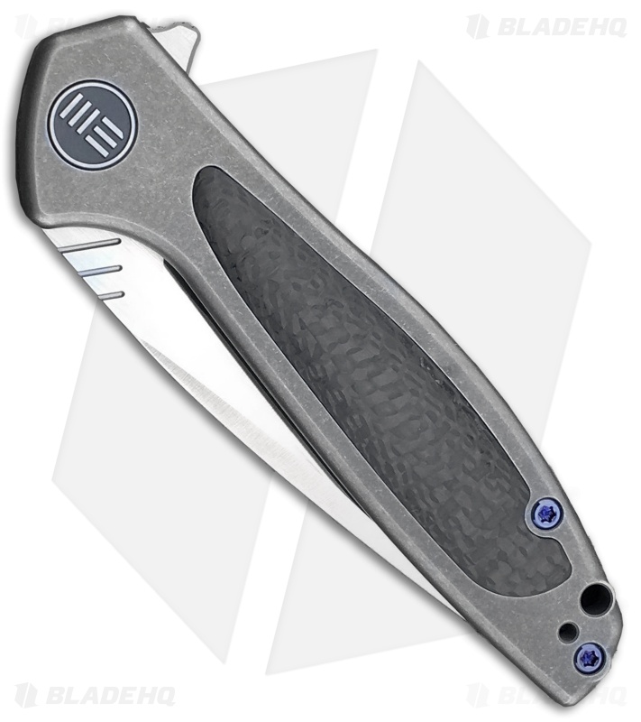 WE Knife Co. Wisp Frame Lock Knife SW Ti/Carbon Fiber (3.2" Satin) 805F