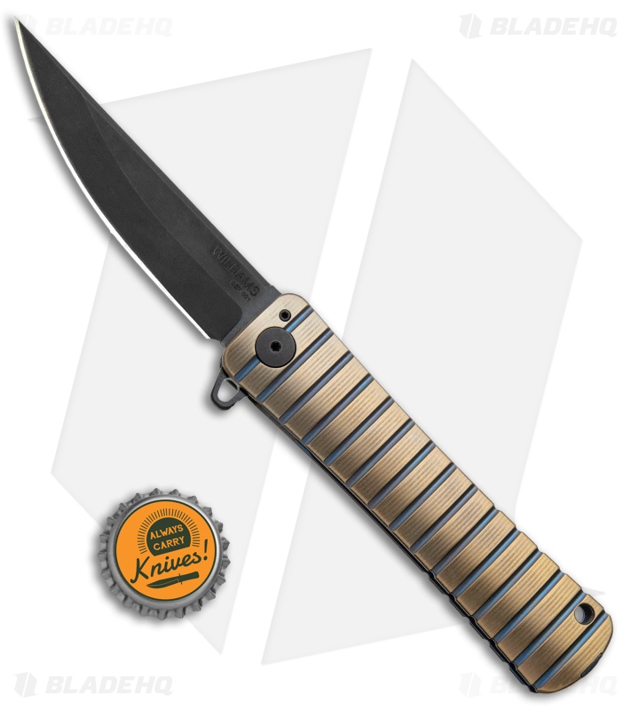 Williams Blade Design Shobu Zukuri Folder Bronze Ti Blade HQ Exclusive