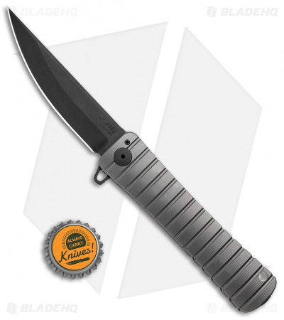 Williams Blade Design Shobu Zukuri Folder Titanium (3.8" Black) SZF-001