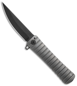 Williams Blade Design Shobu Zukuri Folder Titanium (3.8" Black) SZF-001