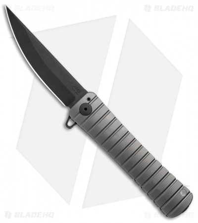 Williams Blade Design Shobu Zukuri Folder Titanium (3.8" Black) SZF-001