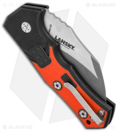 Lansky Willumsen Madrock Folding Knife Orange (2.75" Two-Tone)