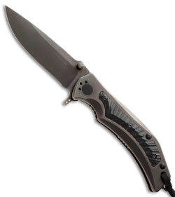 Wilson Tactical Combat RRX Rapid Response XL Knife Black G-10 (3.5" Black)