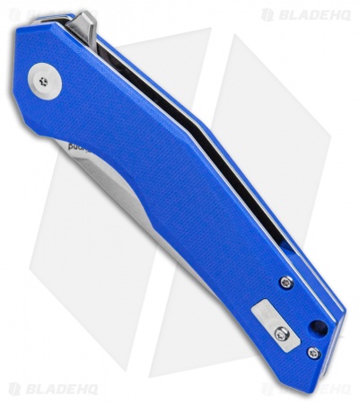 B'yond EDC Arch Liner Lock Knife Blue G-10 (3" Stonewash) SA1901DG-BL