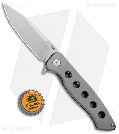 B'yond EDC Ficium Frame Lock Knife Titanium (3" Satin) SA1904DT-GY