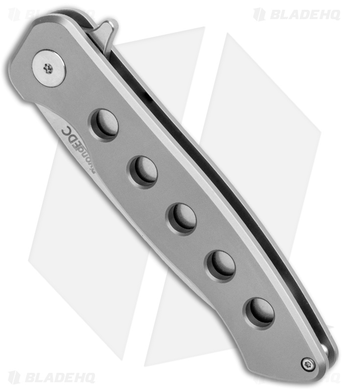 B'yond EDC Ficium Frame Lock Knife Titanium (3" Satin) SA1904DT-GY
