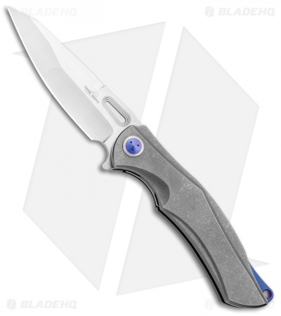 B'yond EDC Terra Mundi Kojin Liner Lock Knife Titanium (3.25" Satin) SG1909MT