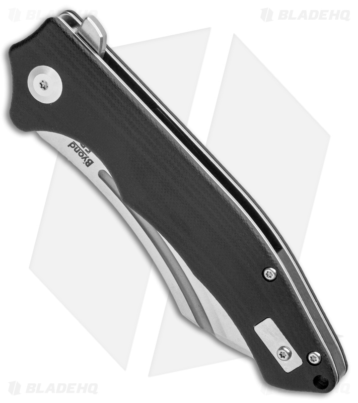 B'yond EDC Sunder Liner Lock Knife Black G-10 (3" Stonewash) SA1903DG-BK
