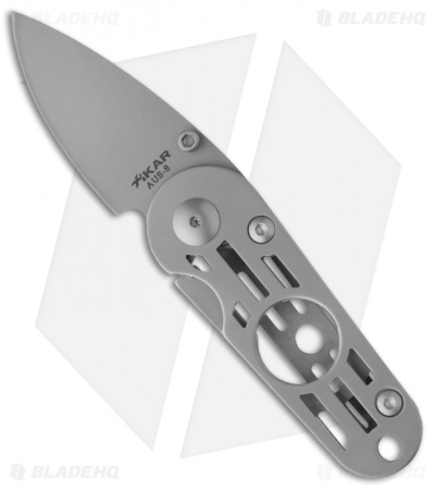 Xikar Cigar Cutter Folding Knife (2" Bead Blast) 744BB
