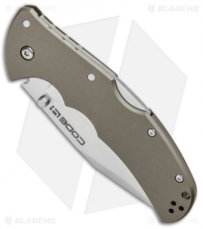 Cold Steel Code-4 Clip Point Lockback Knife (3.5" Satin) 58TPCC