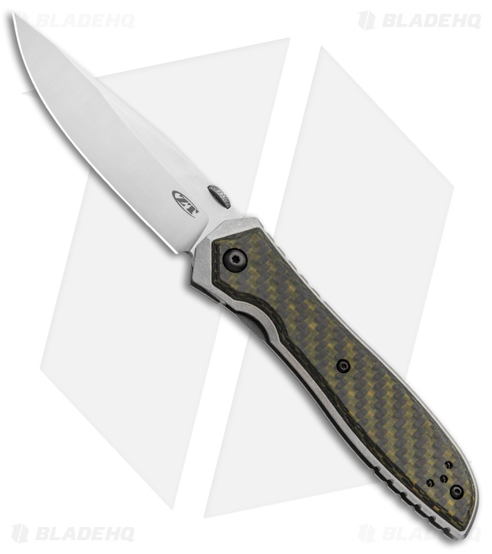 Zero Tolerance Emerson 0640 Folding Knife Carbon Fiber/Titanium (3.75" Satin) ZT