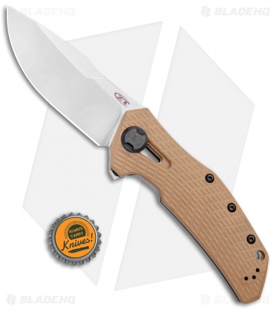 Zero Tolerance 0308 Flipper Knife Coyote G10 (3.75" Stonewash) ZT