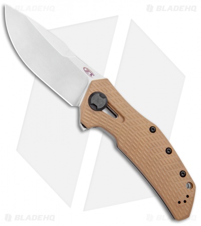 Zero Tolerance 0308 Flipper Knife Coyote G10 (3.75" Stonewash) ZT