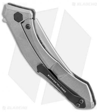 Zero Tolerance Sinkevich 0460CF Flipper Knife Carbon Fiber (3.25" Satin) ZT