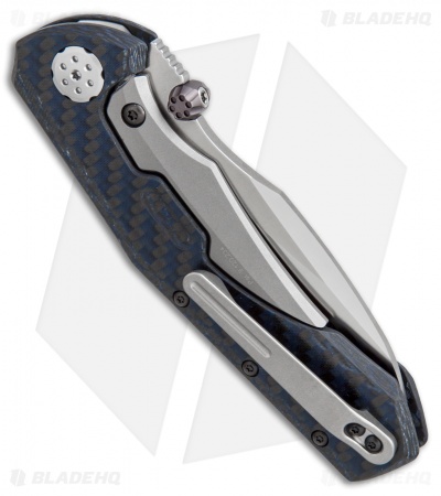 Zero Tolerance 0850 Knife - Frame Lock | Blue Carbon Fiber | Blade HQ