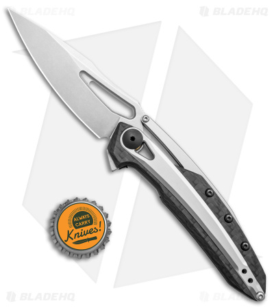 Zero Tolerance 0990 Frame Lock Knife Carbon Fiber (3.25" Stonewash)