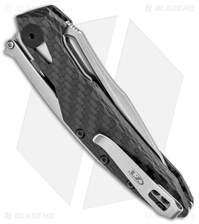 Zero Tolerance 0990 Frame Lock Knife Carbon Fiber (3.25" Stonewash)