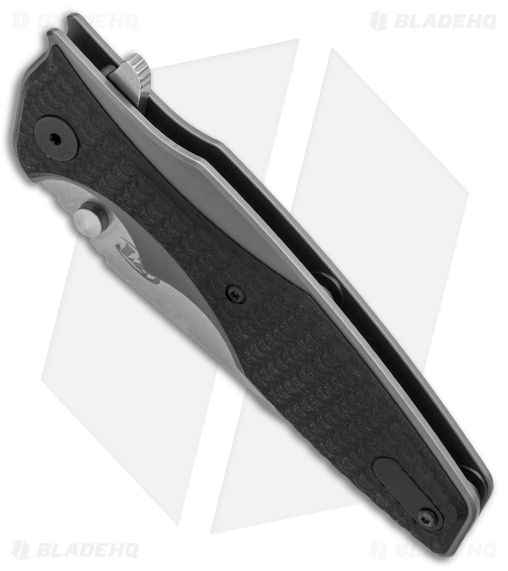 Zero Tolerance Hinderer 0393SW Frame Lock Knife Gray/Black (3.5