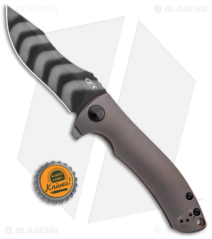 Zero Tolerance - 0920 Folding Knife | Tan Titanium | Blade HQ