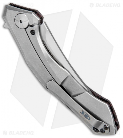 Zero Tolerance Sinkevich 0462 Flipper Knife Red Carbon Fiber