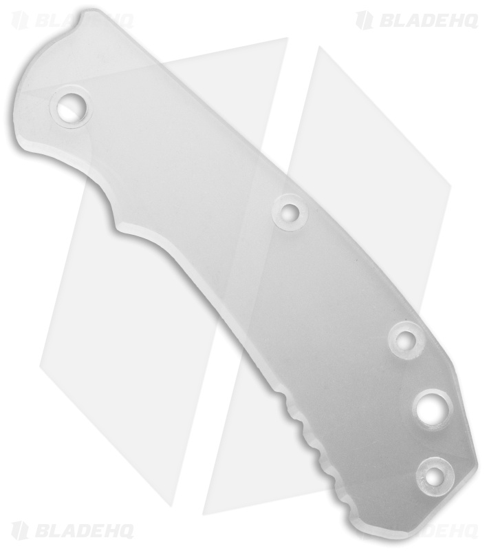 Zero Tolerance 0550/0551 Clear Acrylic Replacement Scale by BellaBlades