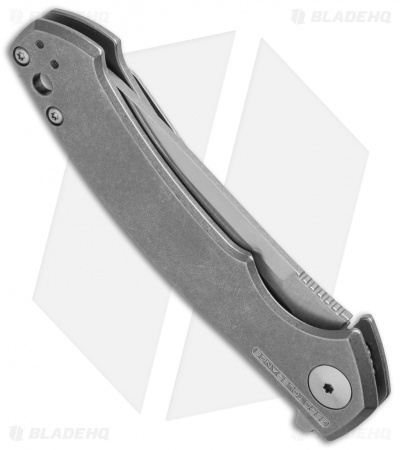 Zero Tolerance Sinkevich 0450 Flipper Titanium Knife (3.25" SW/Satin) ZT