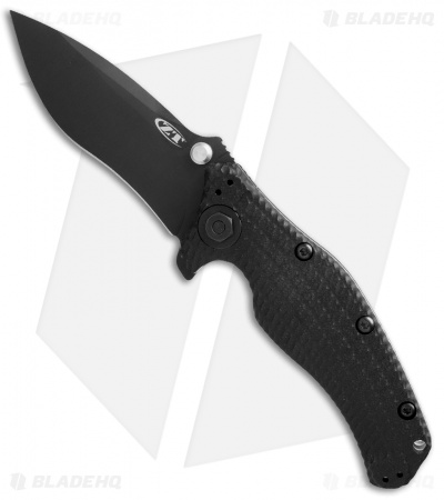 Zero Tolerance 0200 Liner Lock Knife Black G-10 (4