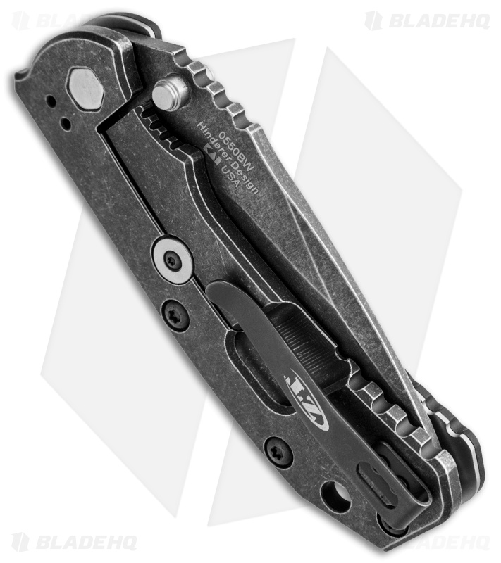 Zero Tolerance 0550BW Knife Hinderer ZT Folder (3.5