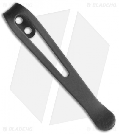 MXG Gear ZT 0450/0456 Deep Carry Titanium Pocket Clip - Black