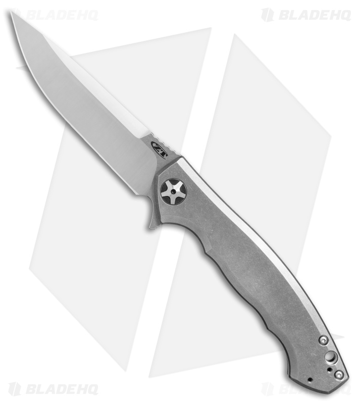 Zero Tolerance Sinkevich 0452TI Flipper Knife Titanium (4.1