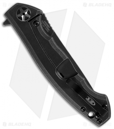 Zero Tolerance Sinkevich 0452WBW Flipper Knife Carbon Fiber (4.1" Blackwash) ZT