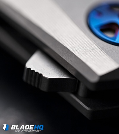 Zero Tolerance 0456 Flipper Knife Titanium (3.25" SW/Satin) ZT