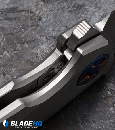 Zero Tolerance 0456 Flipper Knife Titanium (3.25" SW/Satin) ZT