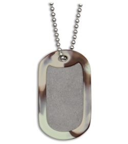 The Original Dog Tag Knife - Titanium (Camo)